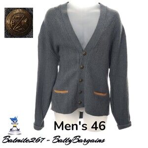 VINTAGE 50s 60s PURITAN Wool Blend USA MADE Sz 46 XL  Cardigan Button Up Sweater